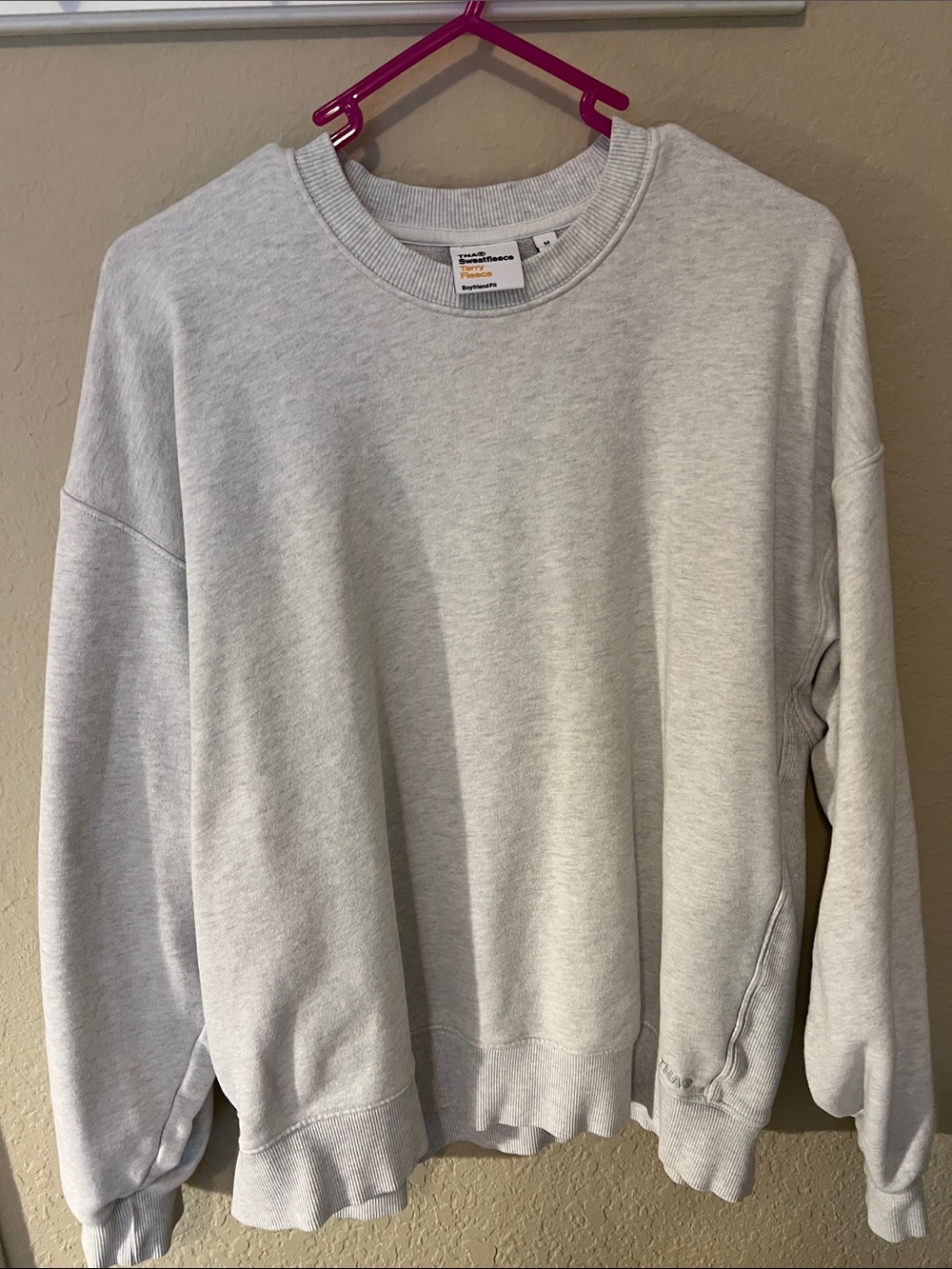 Tna Sweatshirt Women medium Cozy Fleece Boyfriend Fit Pullover
